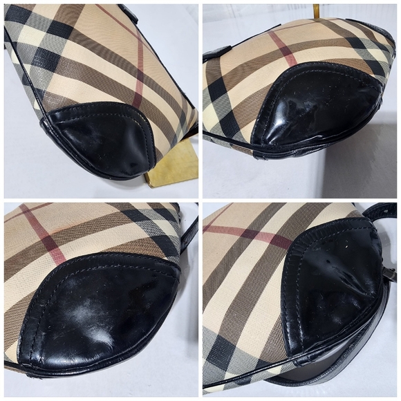 Burberry Supernova Coated Canvas Dryden Crossbody bag Beige/Black - Picture 14 of 15